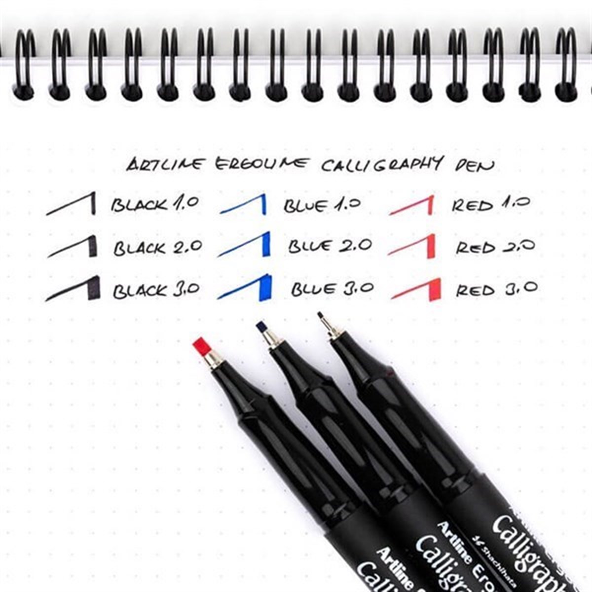 Artline Ergoline Calligraphy Pen 1.0 Kaligrafi Kalemi MaviKaligrafi KalemArtline