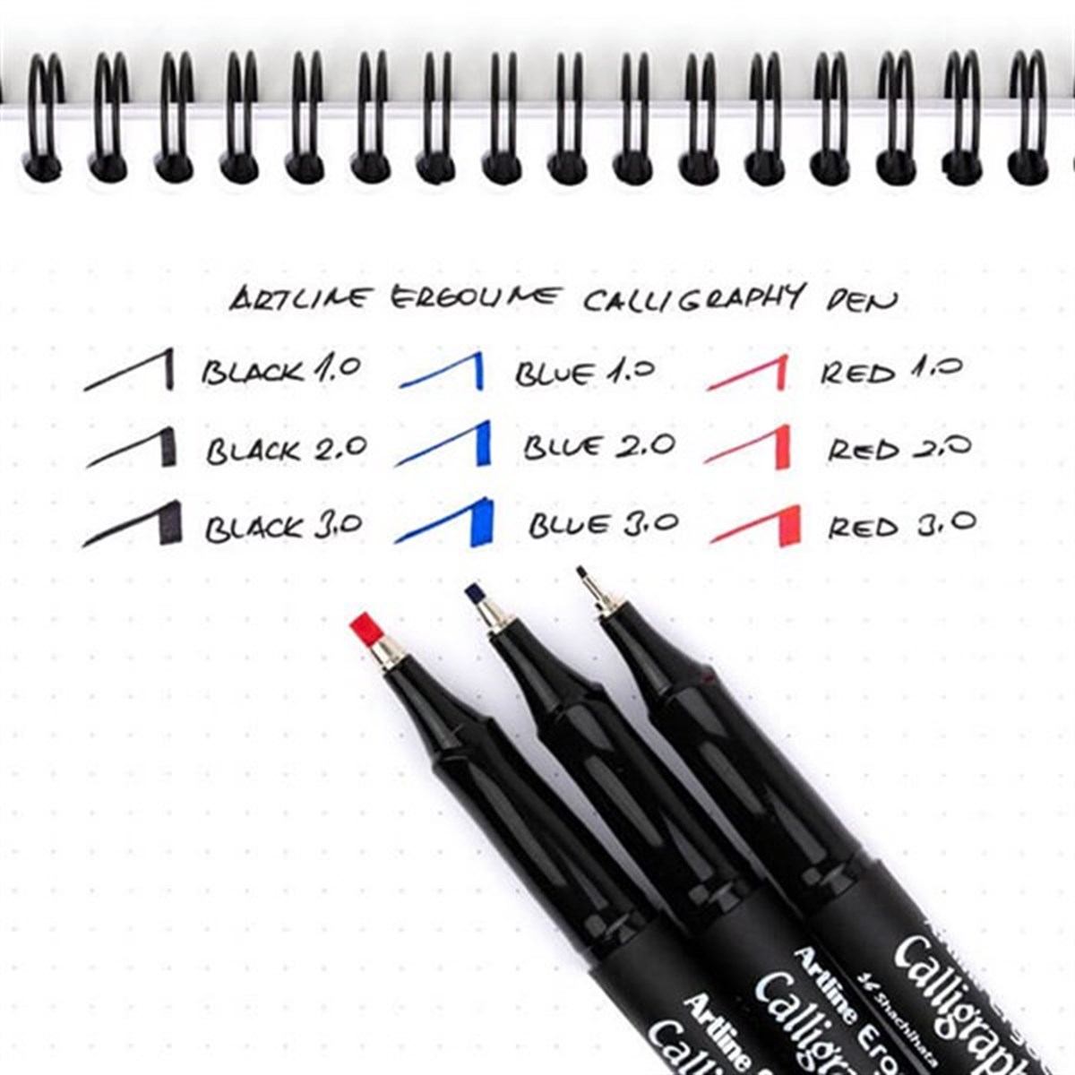 Artline Ergoline Calligraphy Pen 1.0 Kaligrafi Kalemi MaviKaligrafi KalemArtline