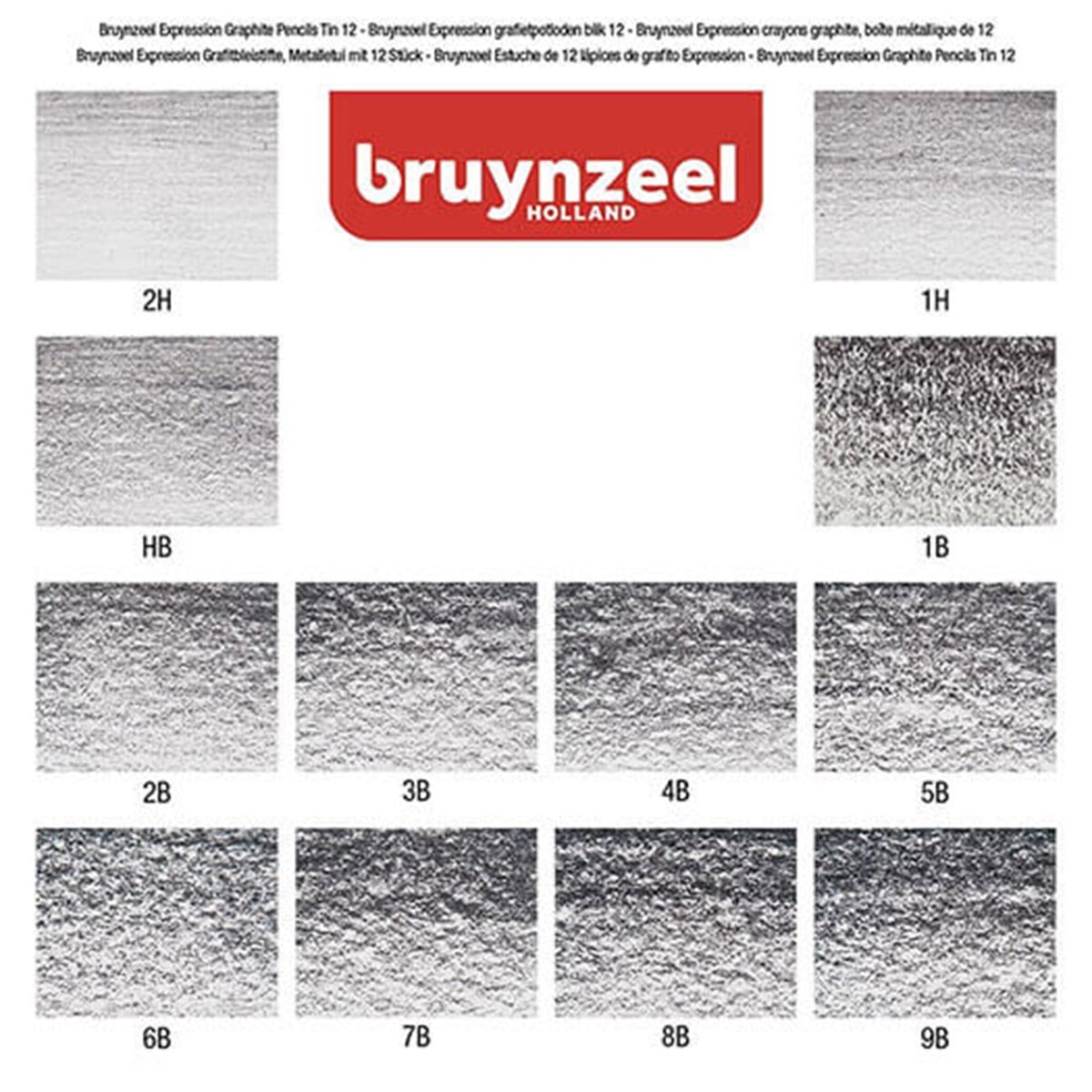 Bruynzeel Expression Graphite Dereceli Kalem 12li SetBruynzeel Expression Graphite Dereceli Kalem 12li SetTeknik Çizim ve Grafik KalemleriBruynzeel