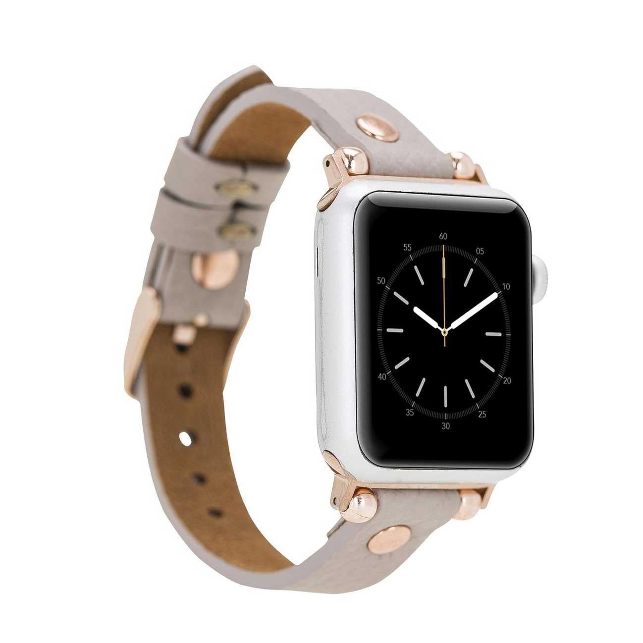 Burkley Apple Watch Slim Deri Kordon 42 ve 44 mm Uyumlu BejBurkley Apple Watch Slim Deri Kordon 42 ve 44 mm Uyumlu BejBurkley Saat KordonlarıBurkley