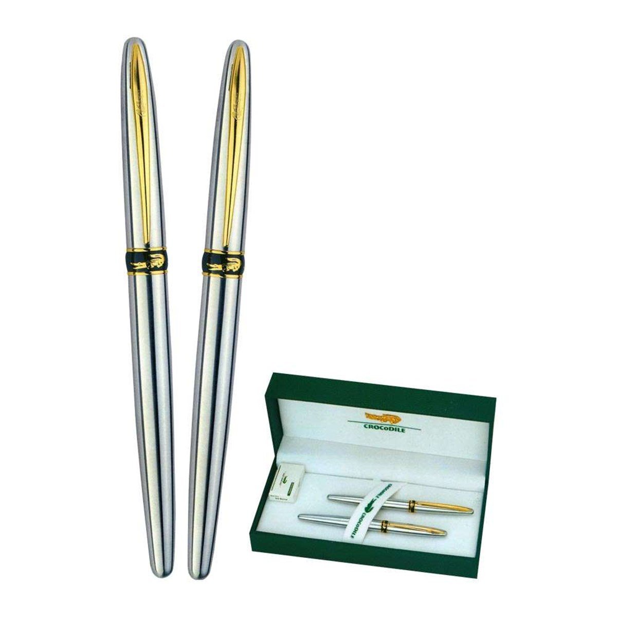 Crocodile Kalem PEKLM0005 Dolma Kalem ve Roller Kalem Seti