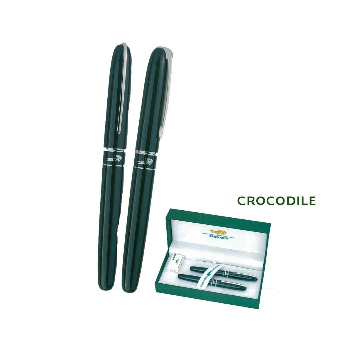 Crocodile Kalem PEKLM0056 Dolma Kalem ve Roller Kalem Seti