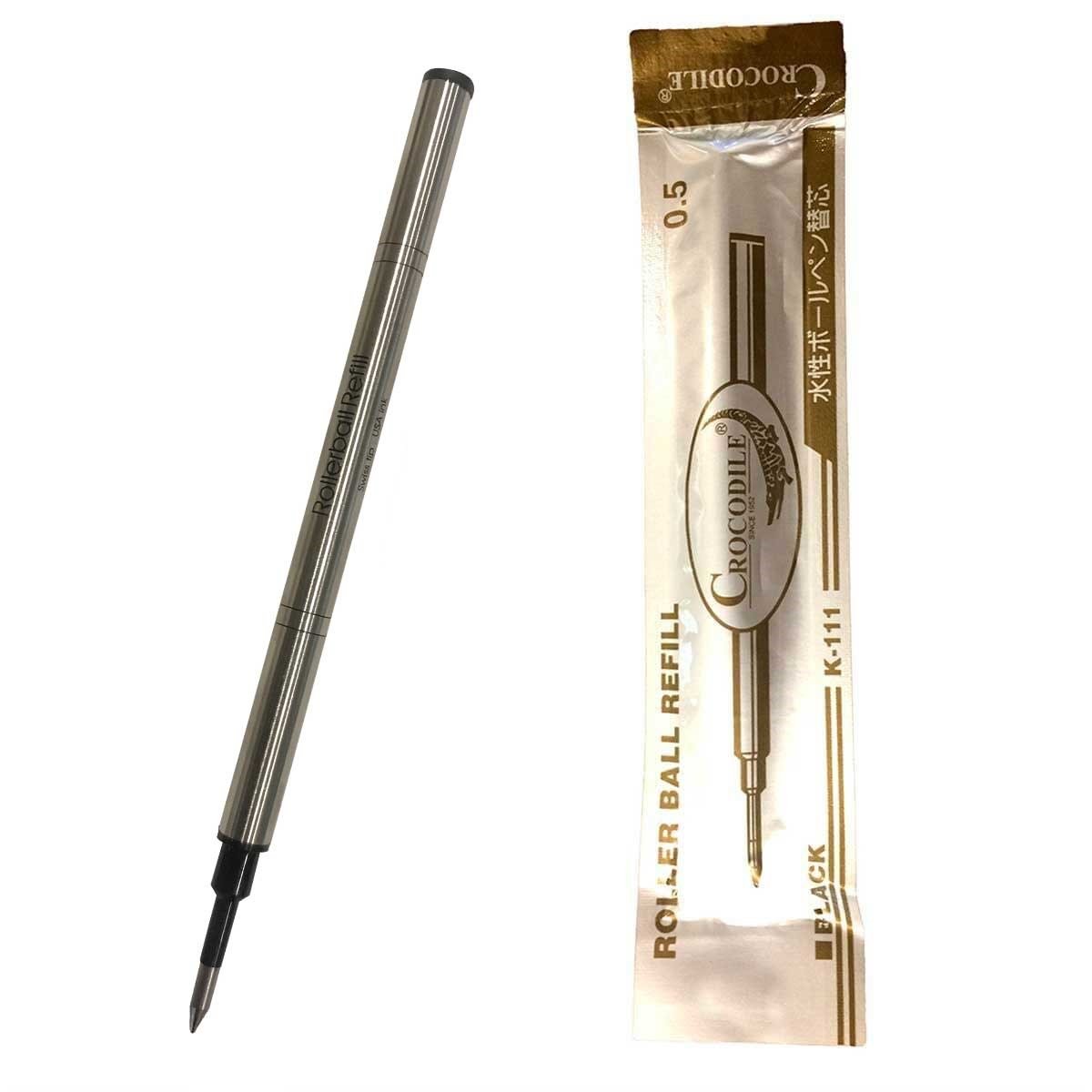 Crocodile Siyah Roller Kalem Refil Vidasız Model 0.5Crocodile Siyah Roller Kalem Refil Vidasız Model 0.5Kalem Uçları ve YedeklerCROCODILE
