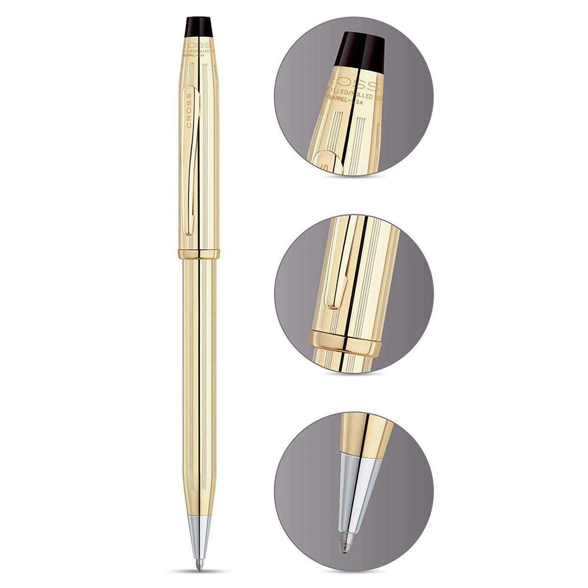 Cross Century II 10 Kt Altın Kaplama Tükenmez Kalem 4502WG