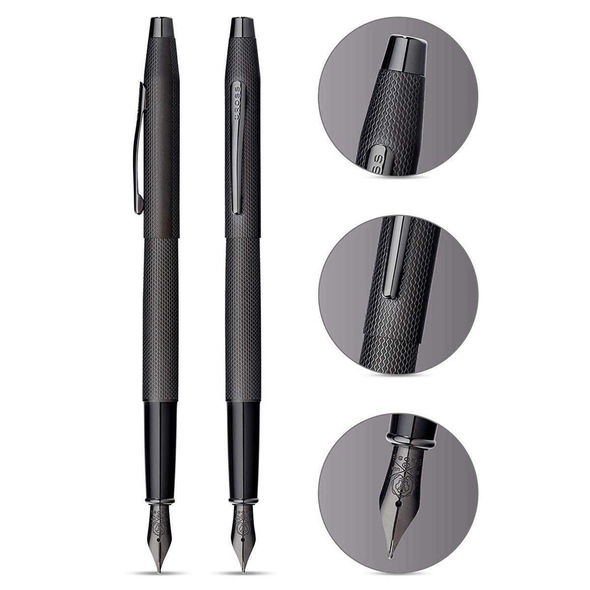 Cross Classic Century Desenli Siyah Dolma Kalem AT0086-122MJ