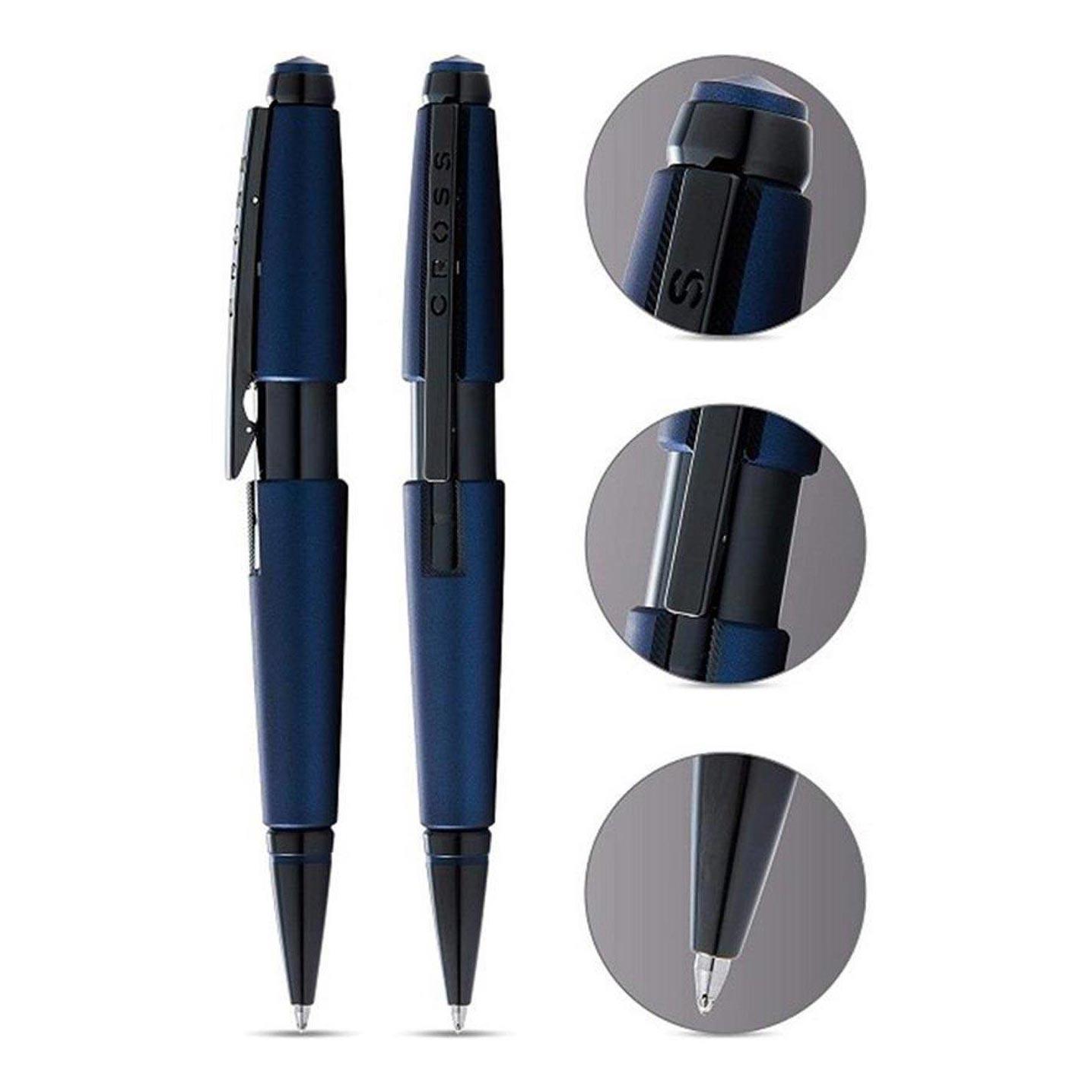 Cross Edge Roller Kalem Mat Mavi AT0555-12Cross Edge Roller Kalem Mat Mavi AT0555-12Roller KalemCROSS