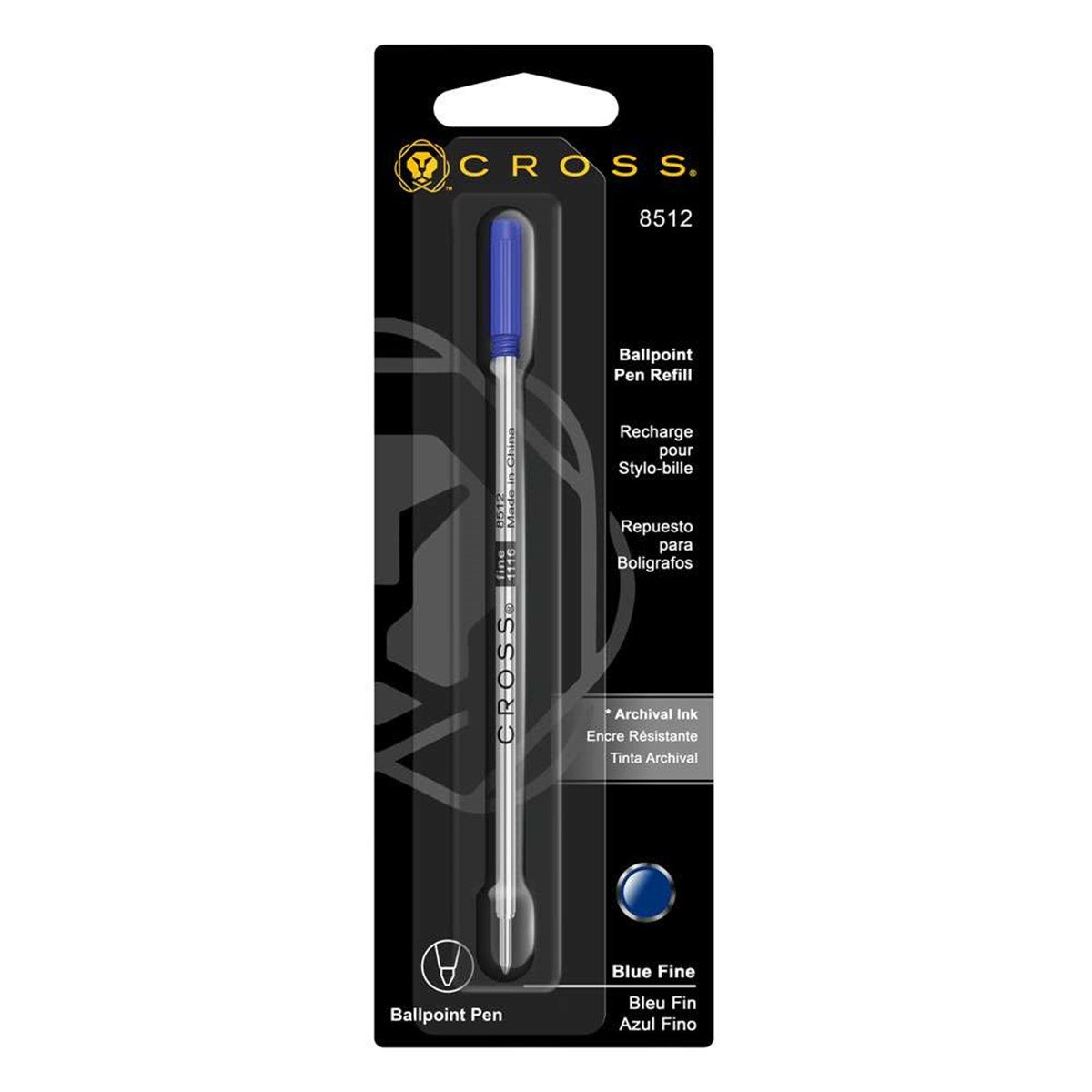 Cross Tükenmez Kalem Yedeği Mavi Fine 8512