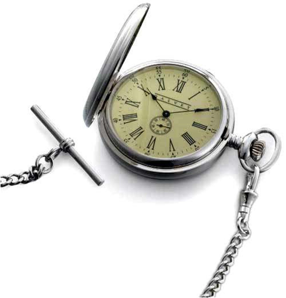 DALVEY FULL HUNTER POCKET  WATCH GOLD  DETAIL KÖSTEKLİ SAAT DV421