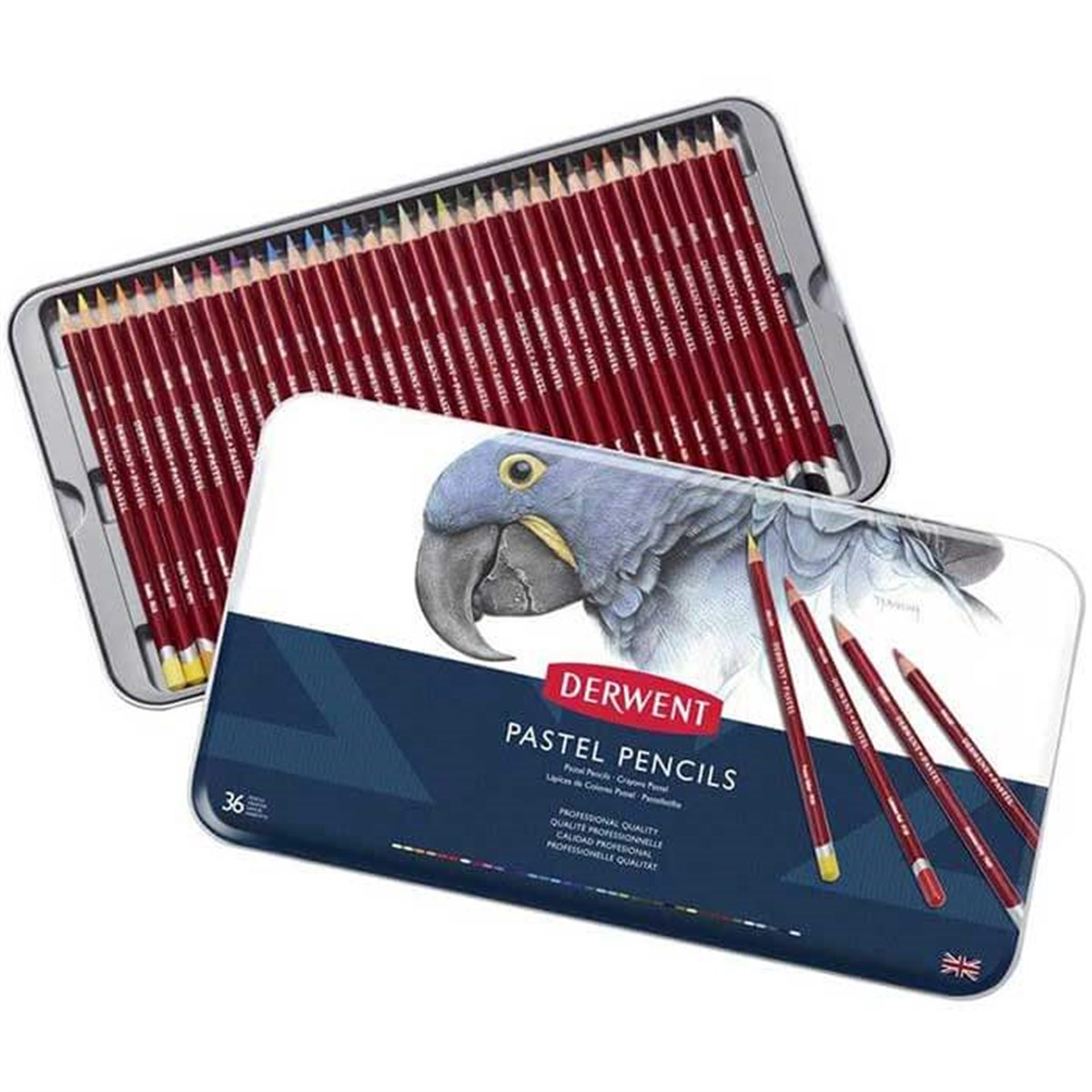 Derwent Pastel Pencils Pastel Kalem 36 RenkSoft PastelDerwent