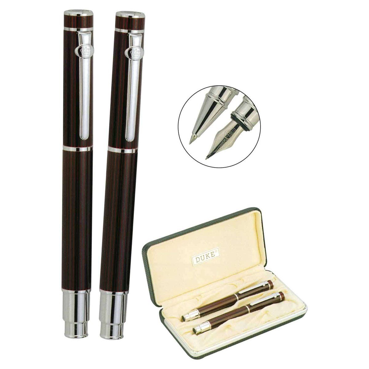 DUKE PEKLM0043 Dolma Kalem ve Roller Kalem Seti