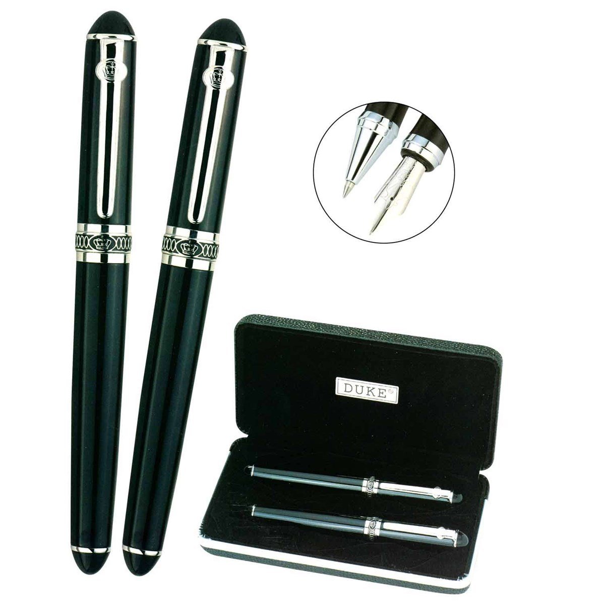 DUKE PEKLM0046 Dolma Kalem ve Roller Kalem Seti