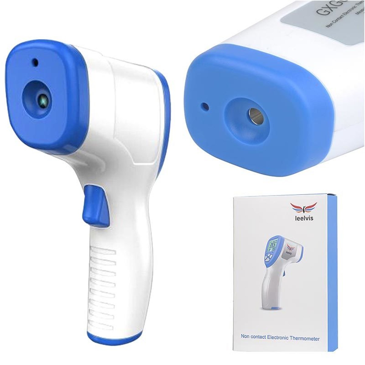 LeelvisGXG01Leelvis Dijital Tıbbi Temassız Ateş Ölçer Termometre GXG01