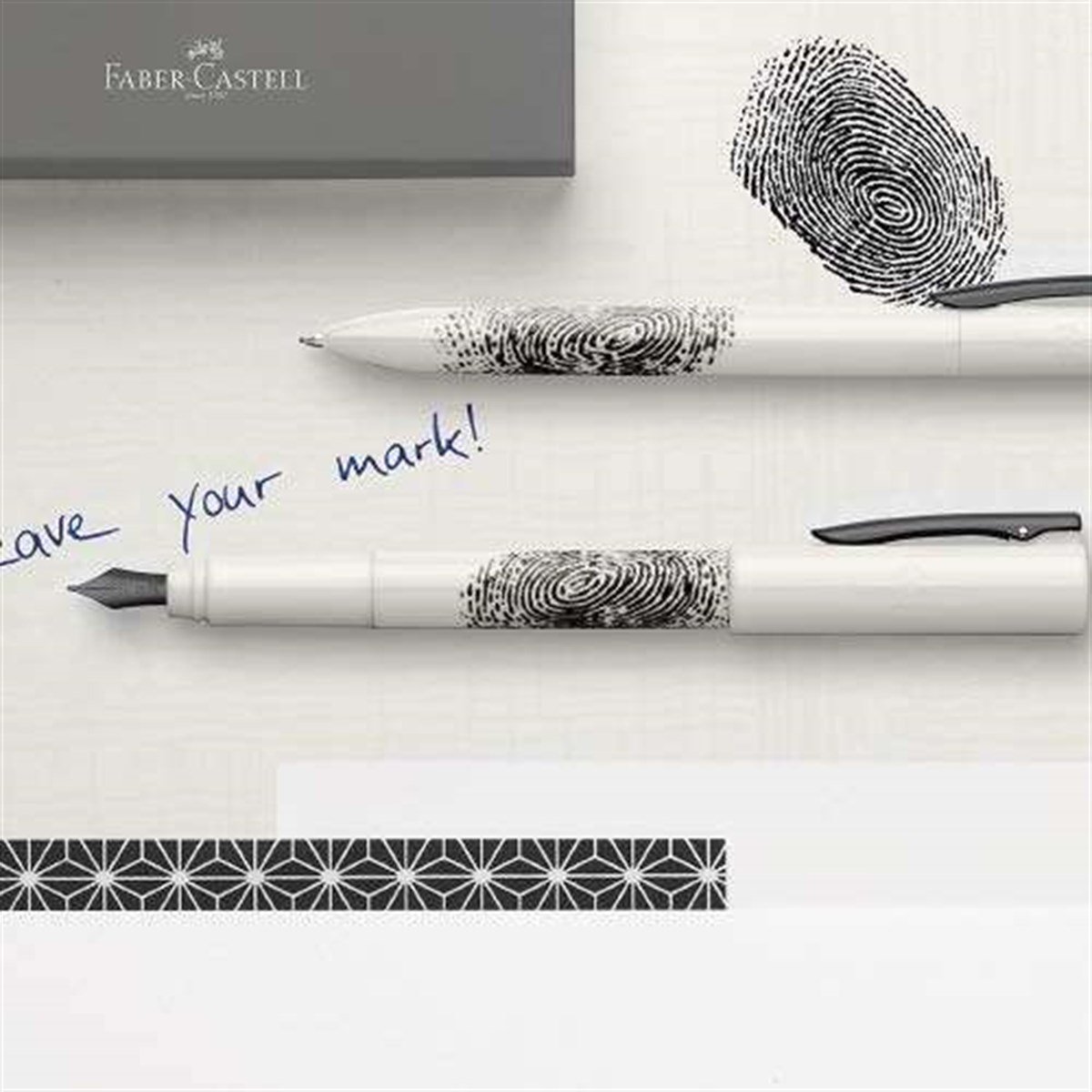 Faber-Castell 5191149340 Writink Resin Dolmakalem, Beyaz