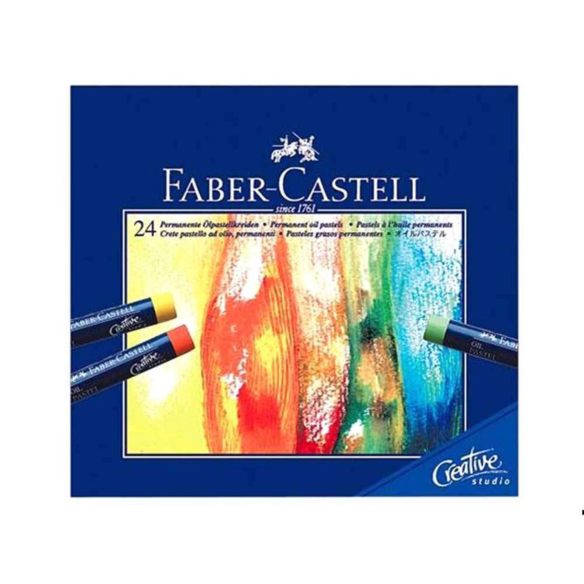 Faber Castell Creative Studio Yağlı Pastel Boya 24 Renk