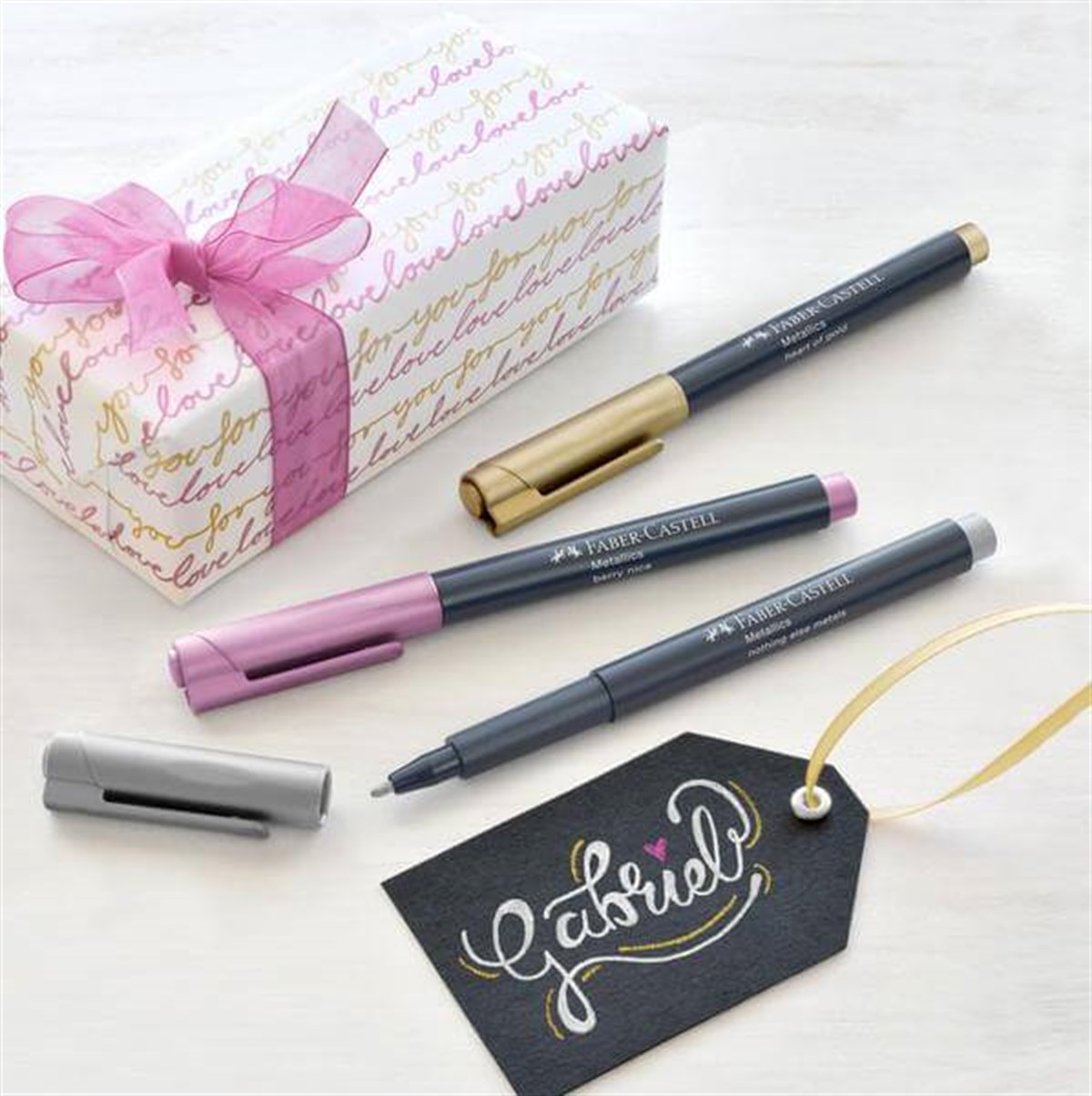 Faber Castell Metalik Marker 6 Renk Kalem SetiFaber Castell Metalik Marker 6 Renk Kalem SetiMarker KalemFaber-Castell