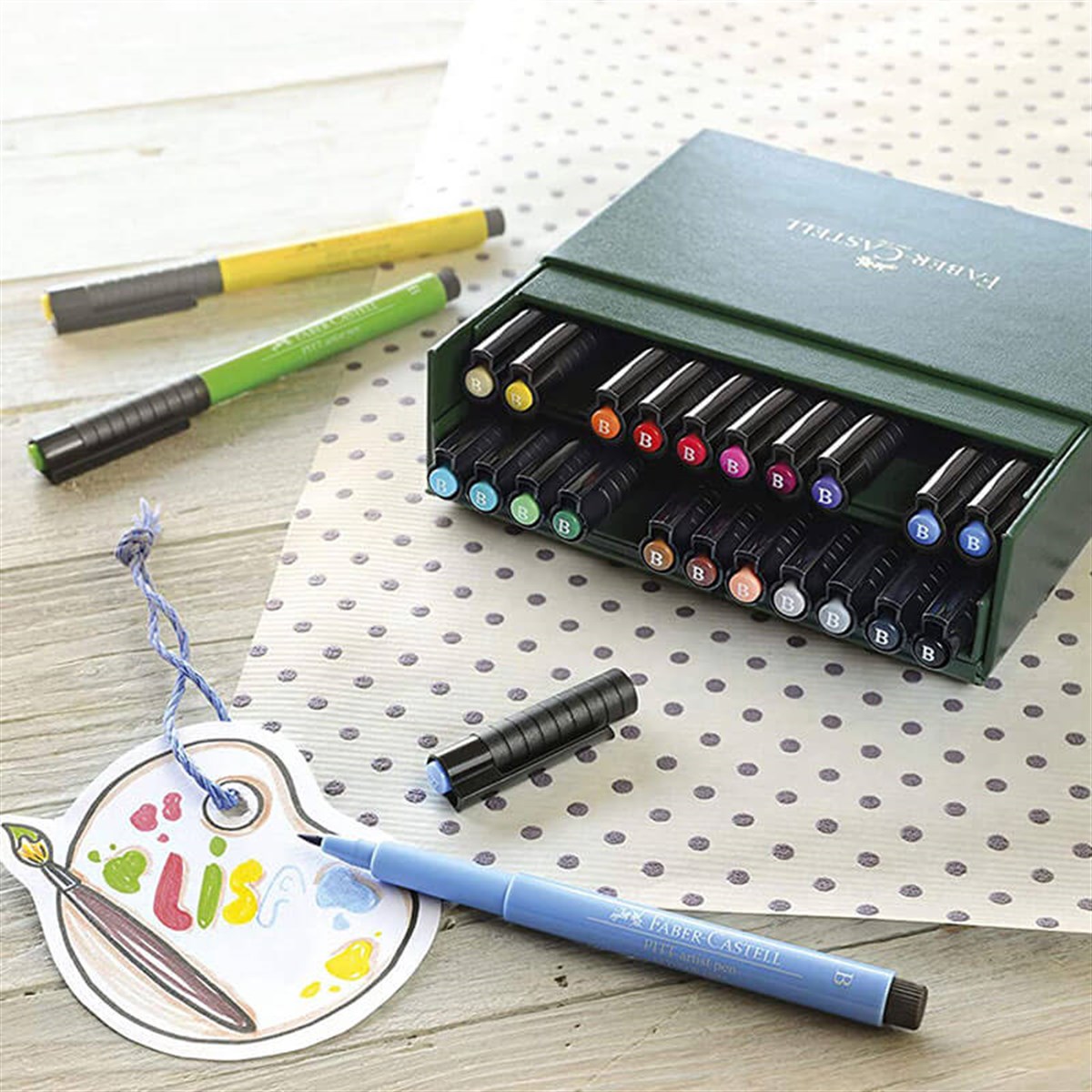 Faber Castell Pitt Çizim Kalemi Firça Uç Studio Box 24 RenkFaber Castell Pitt Çizim Kalemi Firça Uç Studio Box 24 RenkTeknik Çizim ve Grafik KalemleriFaber-Castell