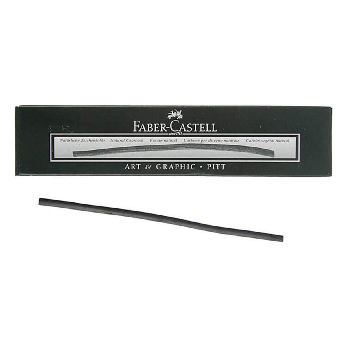 Faber Castell Pitt Naturel Kömür 3-6 mm 129114 30'luFüzenFaber Castell