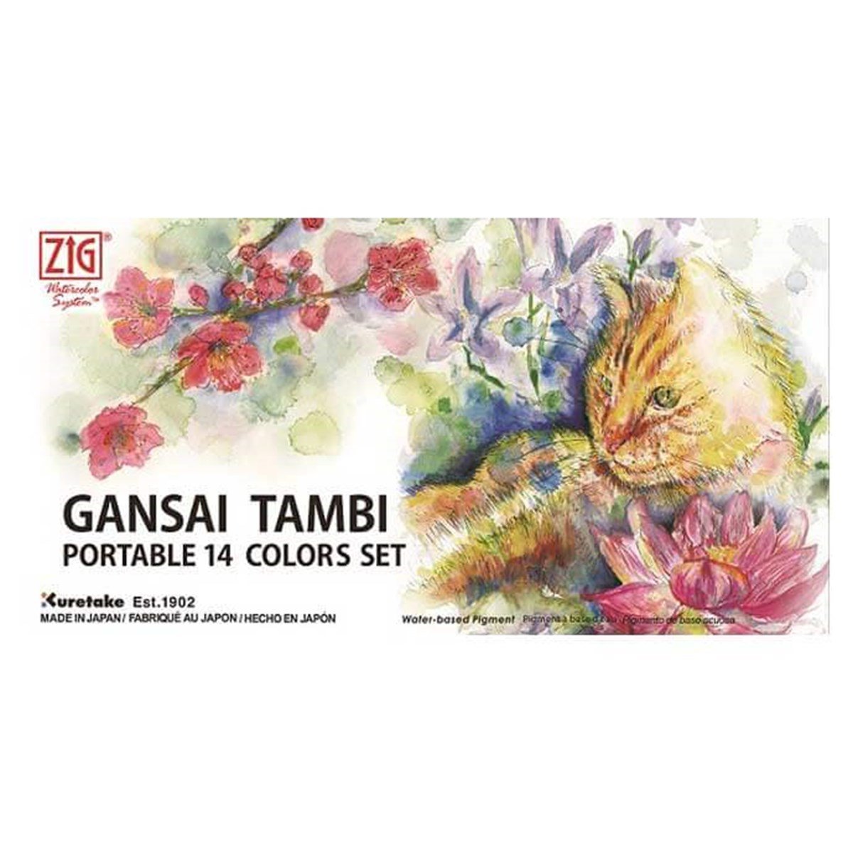 Gansai Tambi 14 Renk Suluboya Seti HediyeliGansai Tambi 14 Renk Suluboya Seti HediyeliSulu Boya SetleriZig