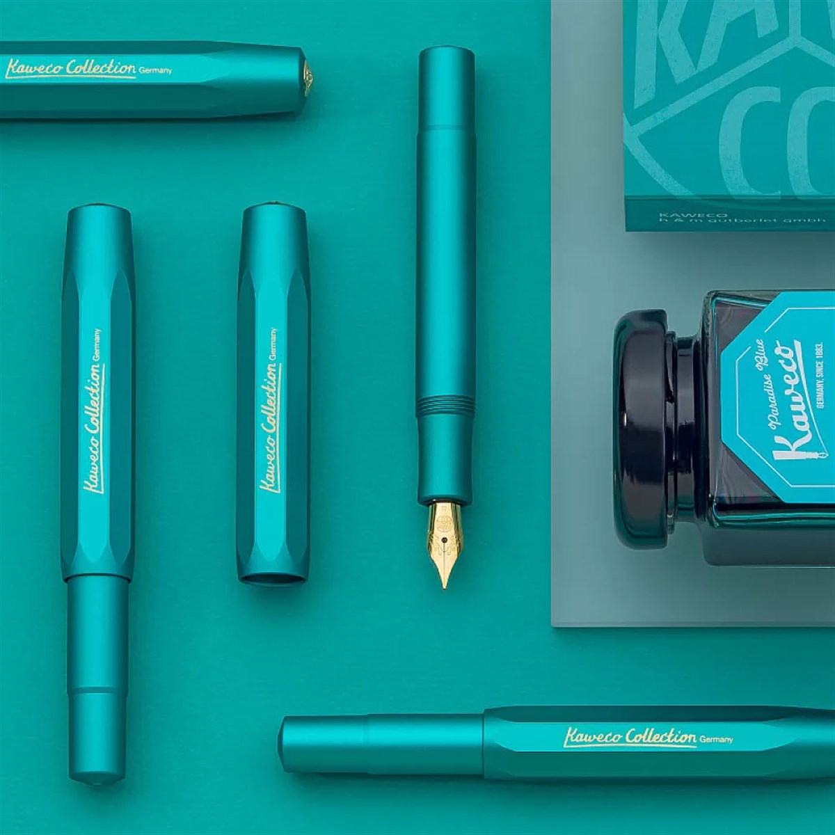 Kaweco AL Sport Dolma Kalem Iguana Blue F Uç 11000141Kaweco AL Sport Dolma Kalem Iguana Blue F Uç 11000141Dolma KalemKAWECO