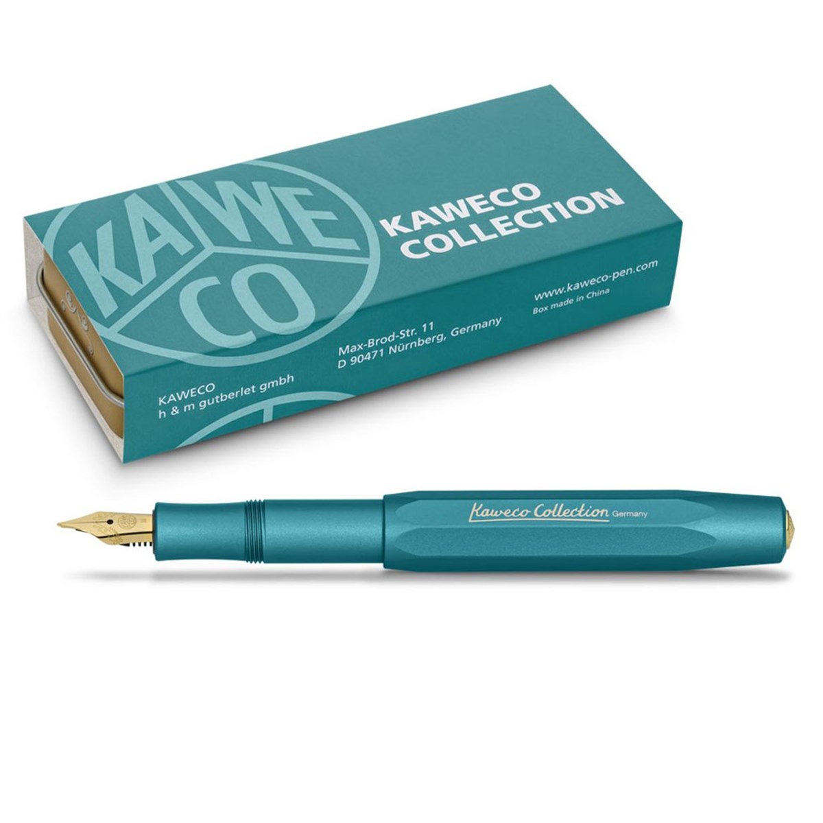 Kaweco AL Sport Dolma Kalem Iguana Blue F Uç 11000141Kaweco AL Sport Dolma Kalem Iguana Blue F Uç 11000141Dolma KalemKAWECO