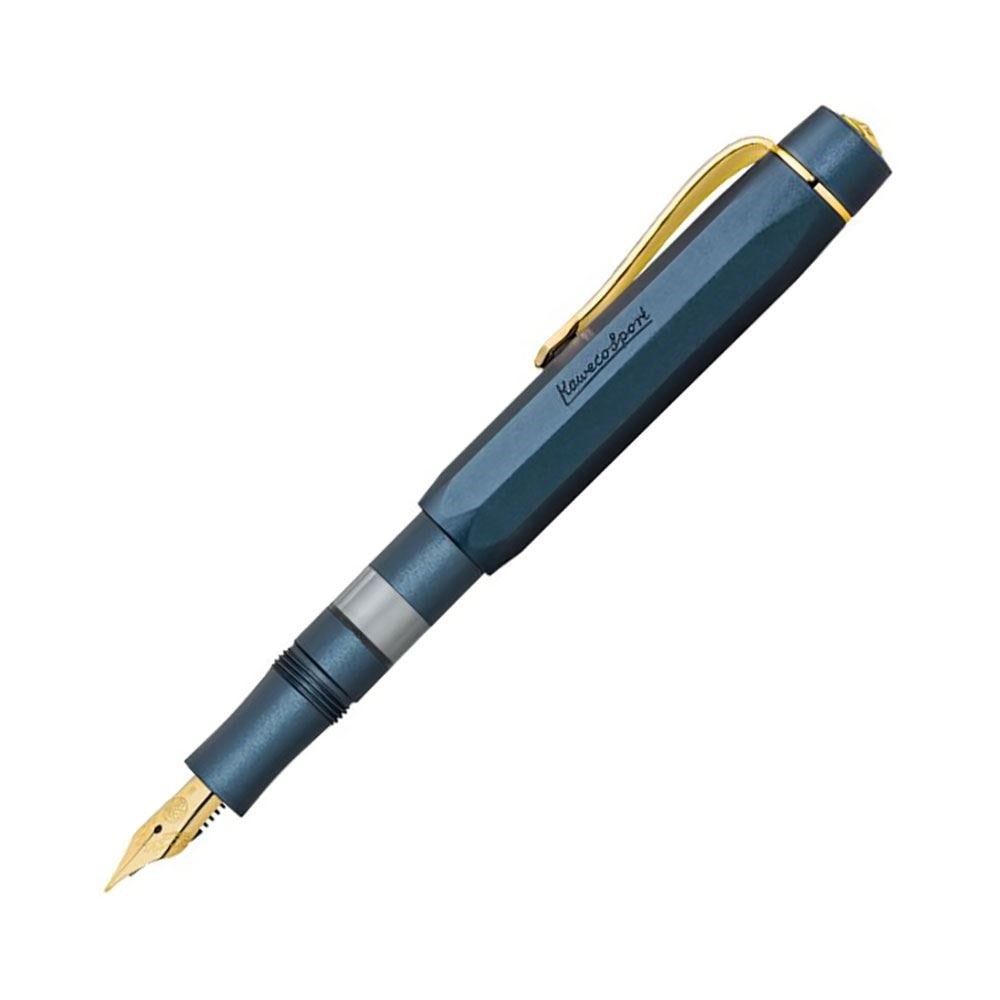 Kaweco PISTON SPORT AL Dolma Kalem Seti M Uç Navy-Gold 11000431Kaweco PISTON SPORT AL Dolma Kalem Seti M Uç Navy-Gold 11000431Dolma KalemKAWECO