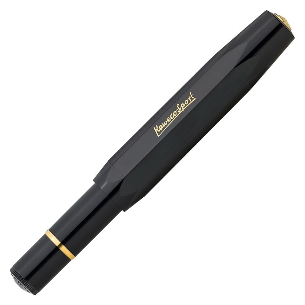Kaweco Piston Sport Classic Dolma Kalem F Uç Black Gold 11000335Kaweco Piston Sport Classic Dolma Kalem F Uç Black Gold 11000335Dolma KalemKAWECO