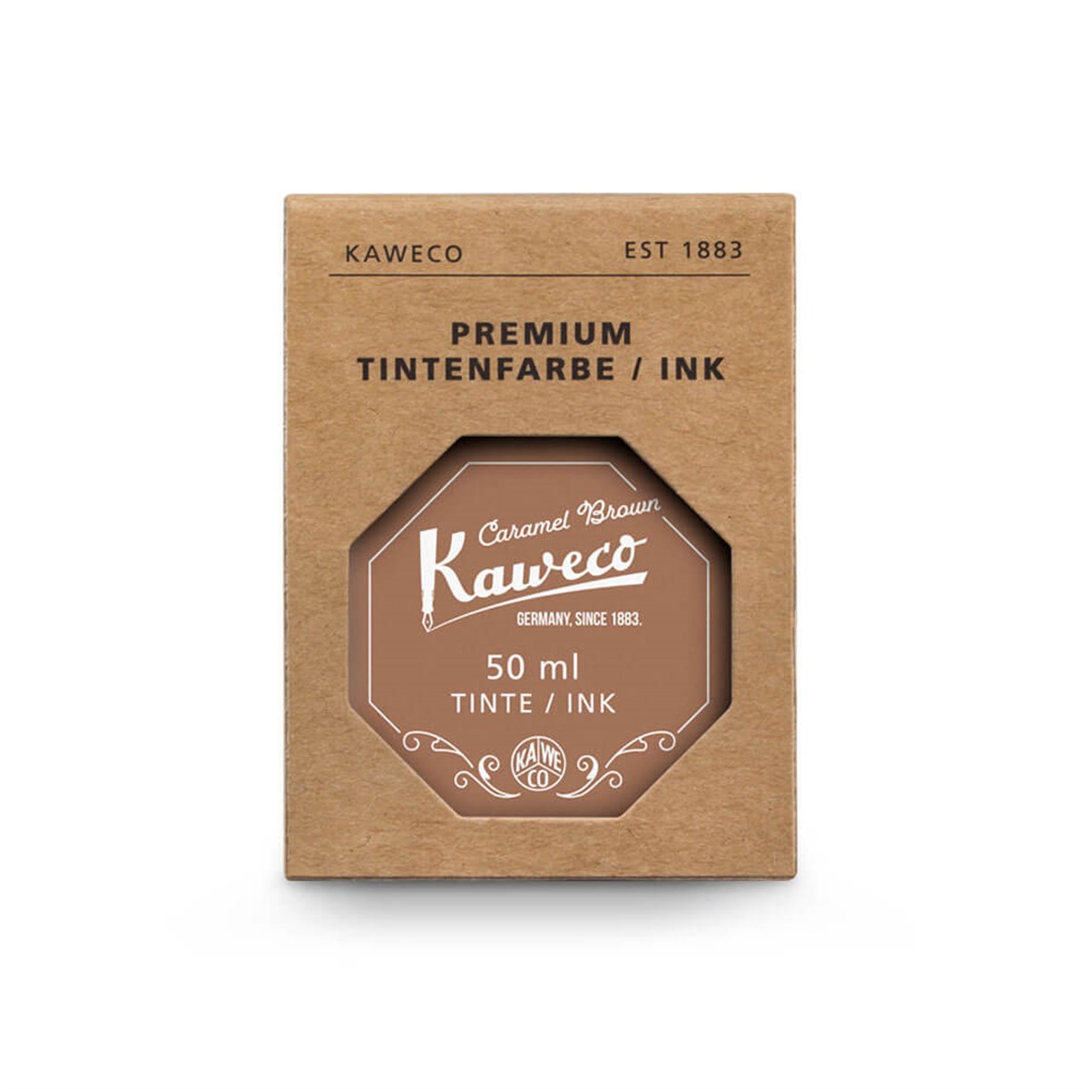 Kaweco Şişe Mürekkep Caramel Brown 50 ml 10002190Kaweco Şişe Mürekkep Caramel Brown 50 ml 10002190Mürekkepler ve KartuşlarKAWECO