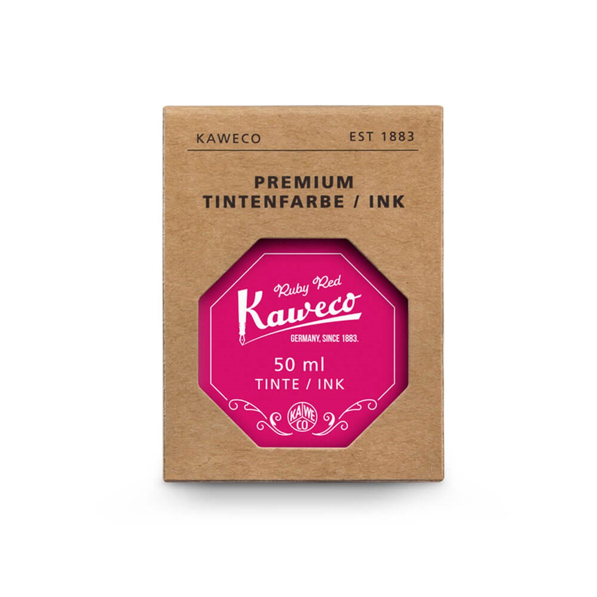 Kaweco Şişe Mürekkep Ruby Red 50 ml 10002197Kaweco Şişe Mürekkep Ruby Red 50 ml 10002197Mürekkepler ve KartuşlarKAWECO