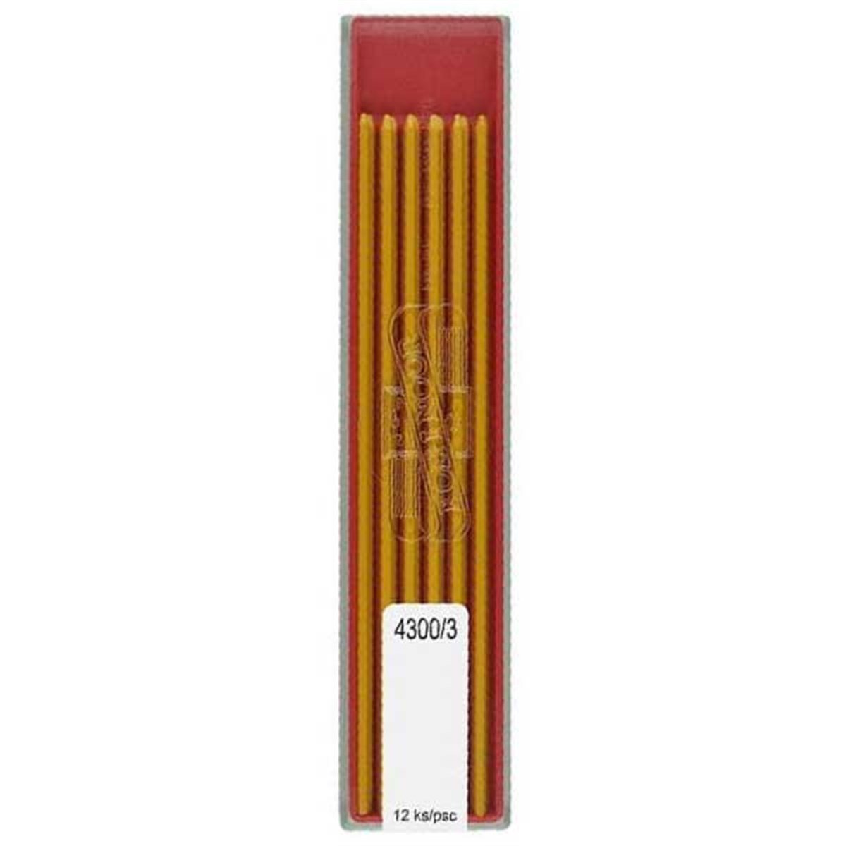 Koh-i-Noor 12'li 2mm Min (Uç) Sarı 4300/3Koh-i-Noor 12'li 2mm Min (Uç) Sarı 4300/3Kalem Uçları ve YedeklerKoh-i Noor