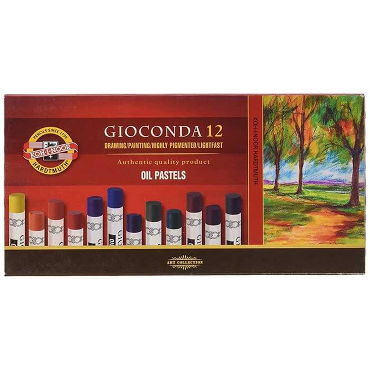 Koh-i Noor Gioconda Yağlı Pastel Boya Seti 12'li 8352Yağlı PastellerKoh-i Noor