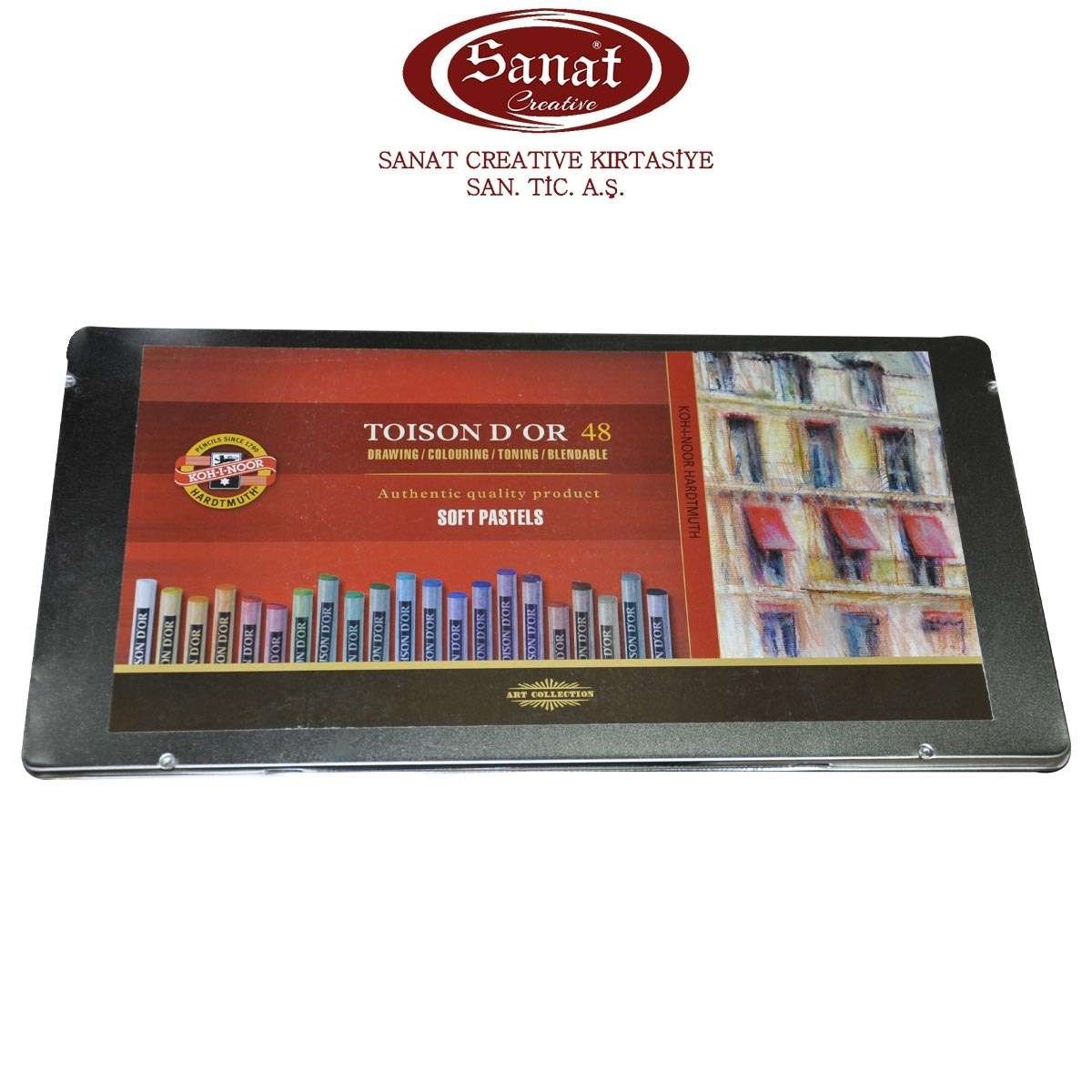 KOH-I-NOOR TOISON D'OR 48 li Pastel Boya