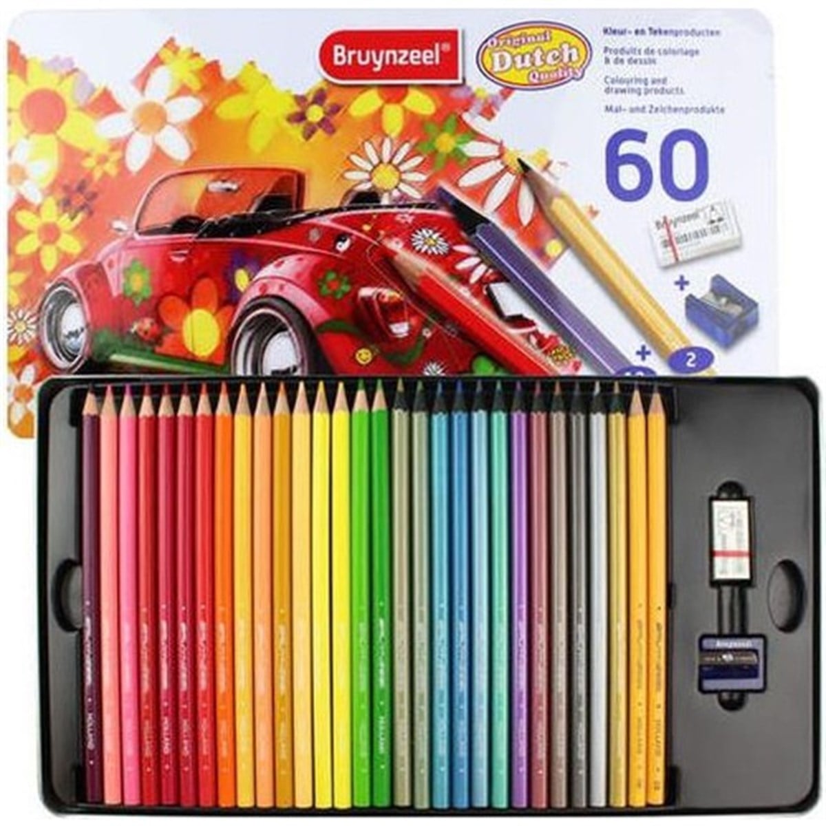 Bruynzeel60312904Bruynzeel Bruynzeel Kuru Boya Seti 60'lı Teneke Kutu