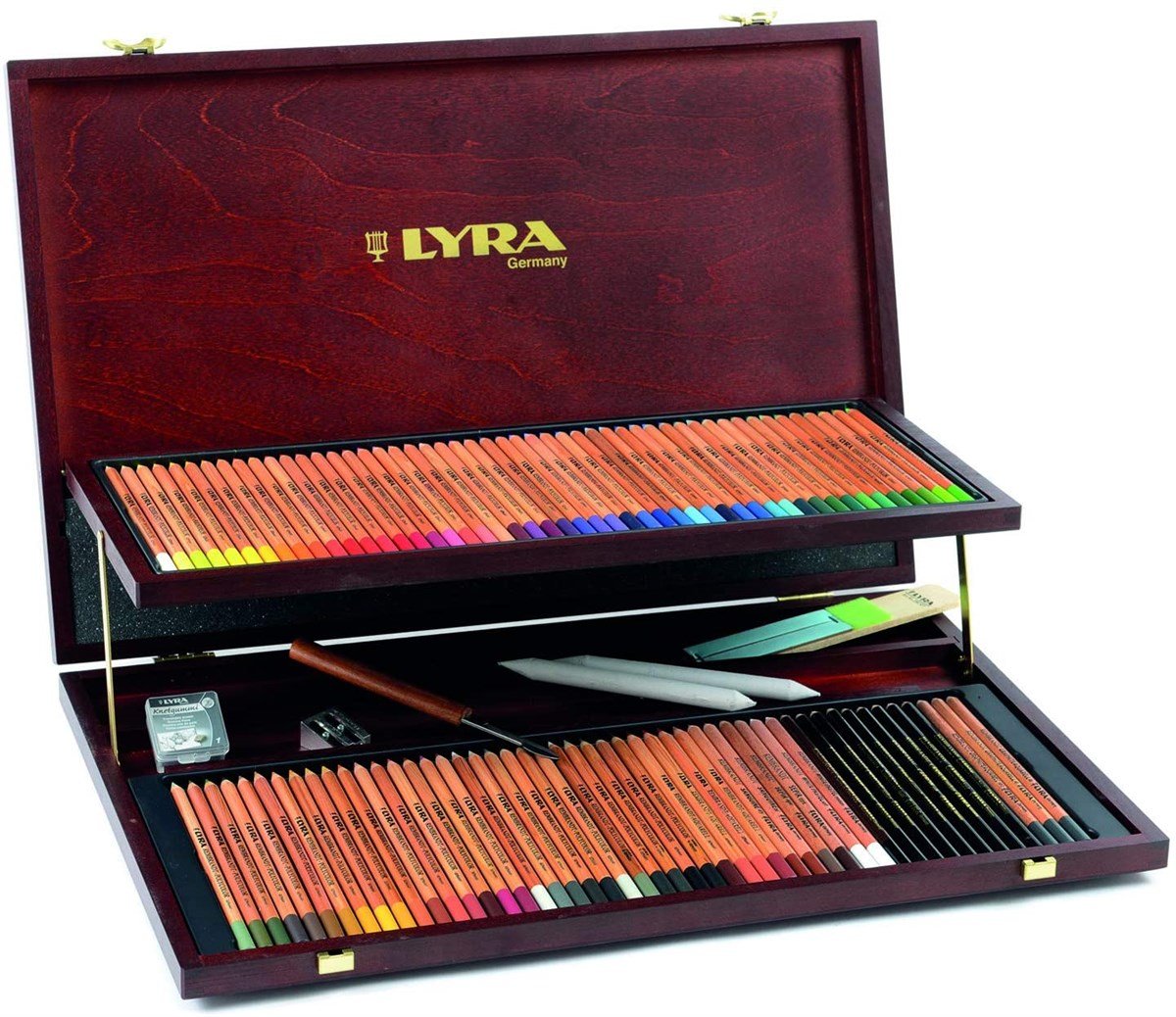 Lyra2004200Lyra Polycolor Artist Atelier 106 Parça Ahşap Set