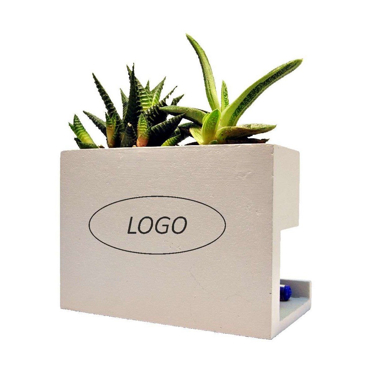 Larte Balkonlu Beton Çiçeklik