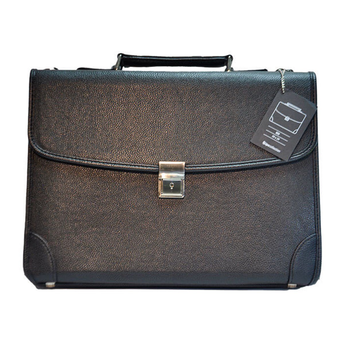 Lipe Collection Siyah Suni Deri Evrak Çantası  39x29Suni Deri El ÇantasıÇantalarLipe Collection