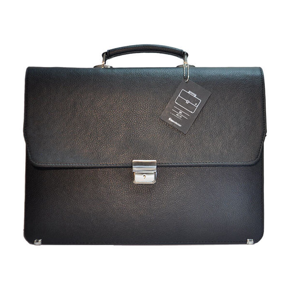 Lipe Collection Siyah Suni Deri Evrak Çantası 42x31Suni Deri Evrak ÇantasıÇantalarLipe Collection