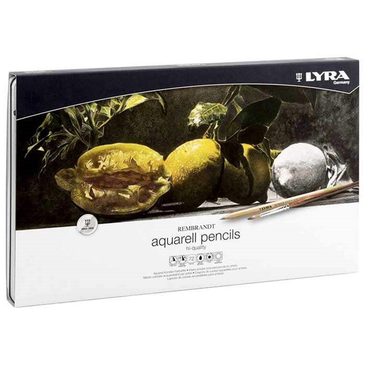 Lyra Rembrandt Aquarell 72 'li Metal Set KalemAquarell Boya SetleriLyra