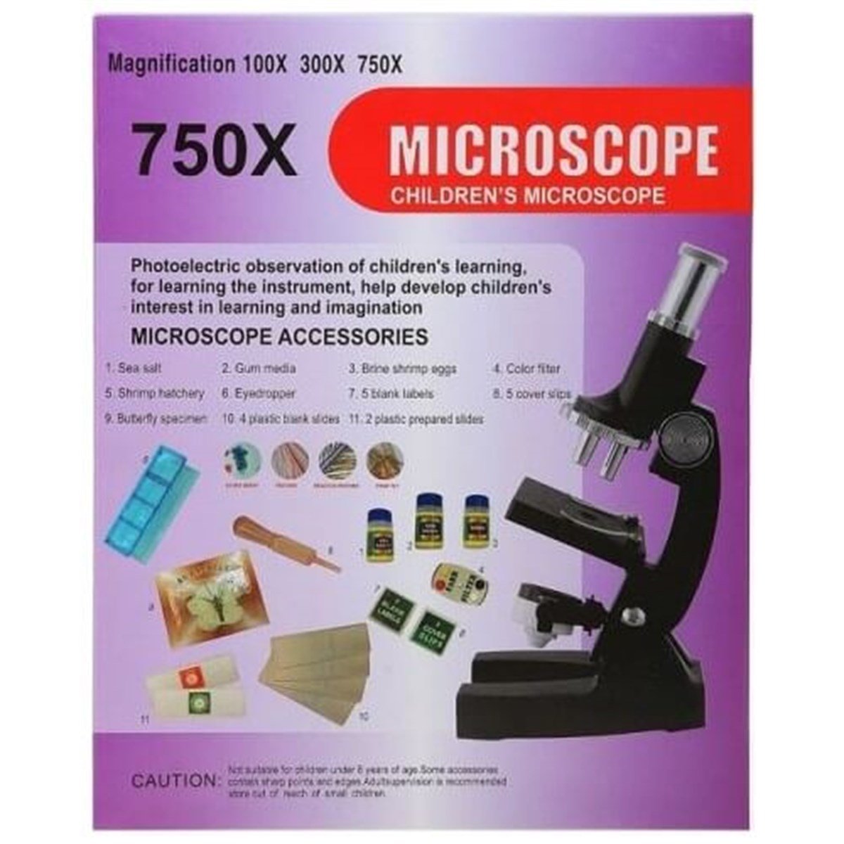 Mikroskop Seti TF-L750 12 ParçaELEKTRONİKSense