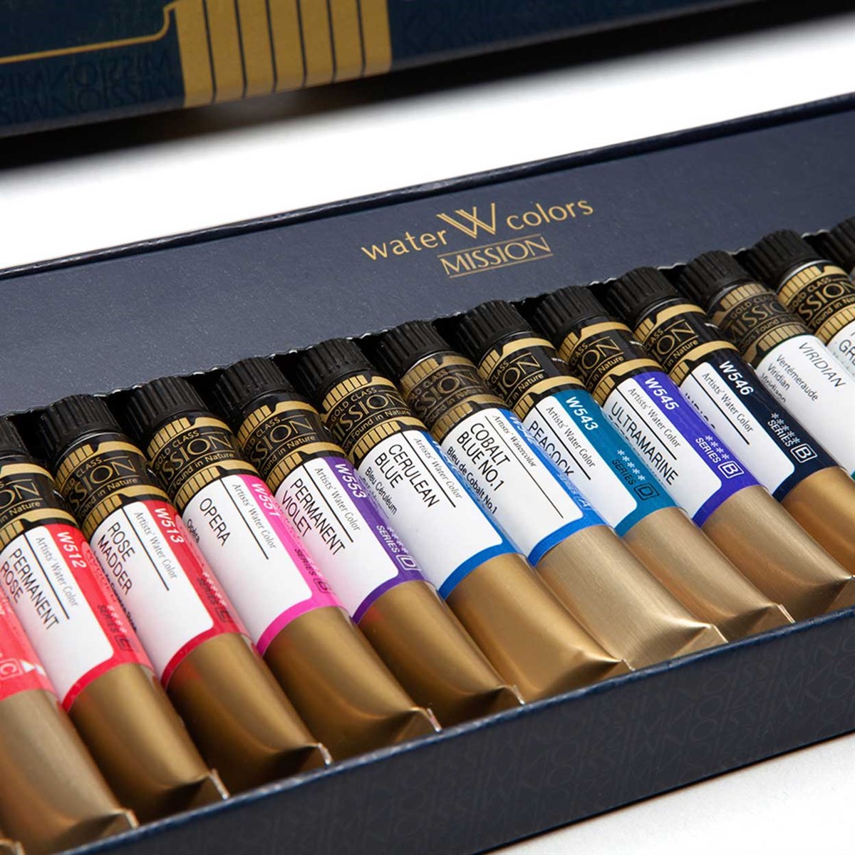 Mission Gold Class Pigment Suluboya 7ml x 24 RenkMission Gold Class Pigment Suluboya 7ml x 24 RenkSulu Boya SetleriMijello