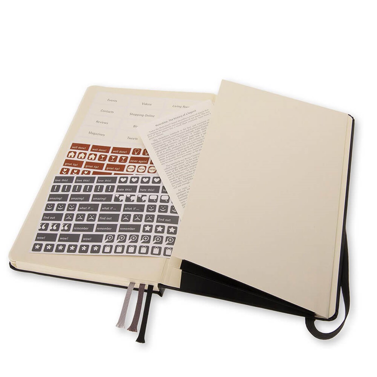 MOLESKINE Hard Cover Notebook - Home Life Journal 13x21cmDefterMoleskine