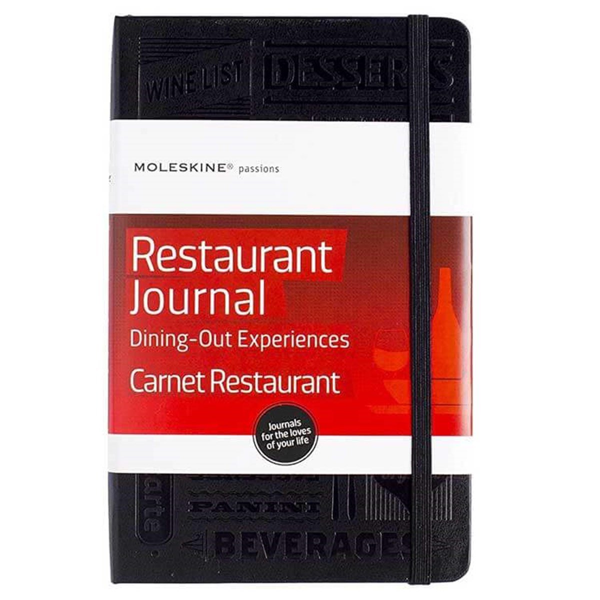 MOLESKINE Hard Cover Notebook - Restaurant Journal 13x21cmDefterMoleskine