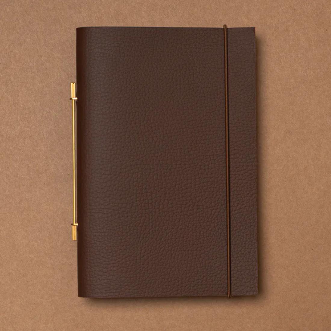 Novum Organum Grained Chocolate Small Kahverengi Deri Not DefteriLa Compagnie du Kraft Novum Organum Grained Chocolate Small Kahverengi Deri Not DefteriDefterLa Compagnie du Kraft