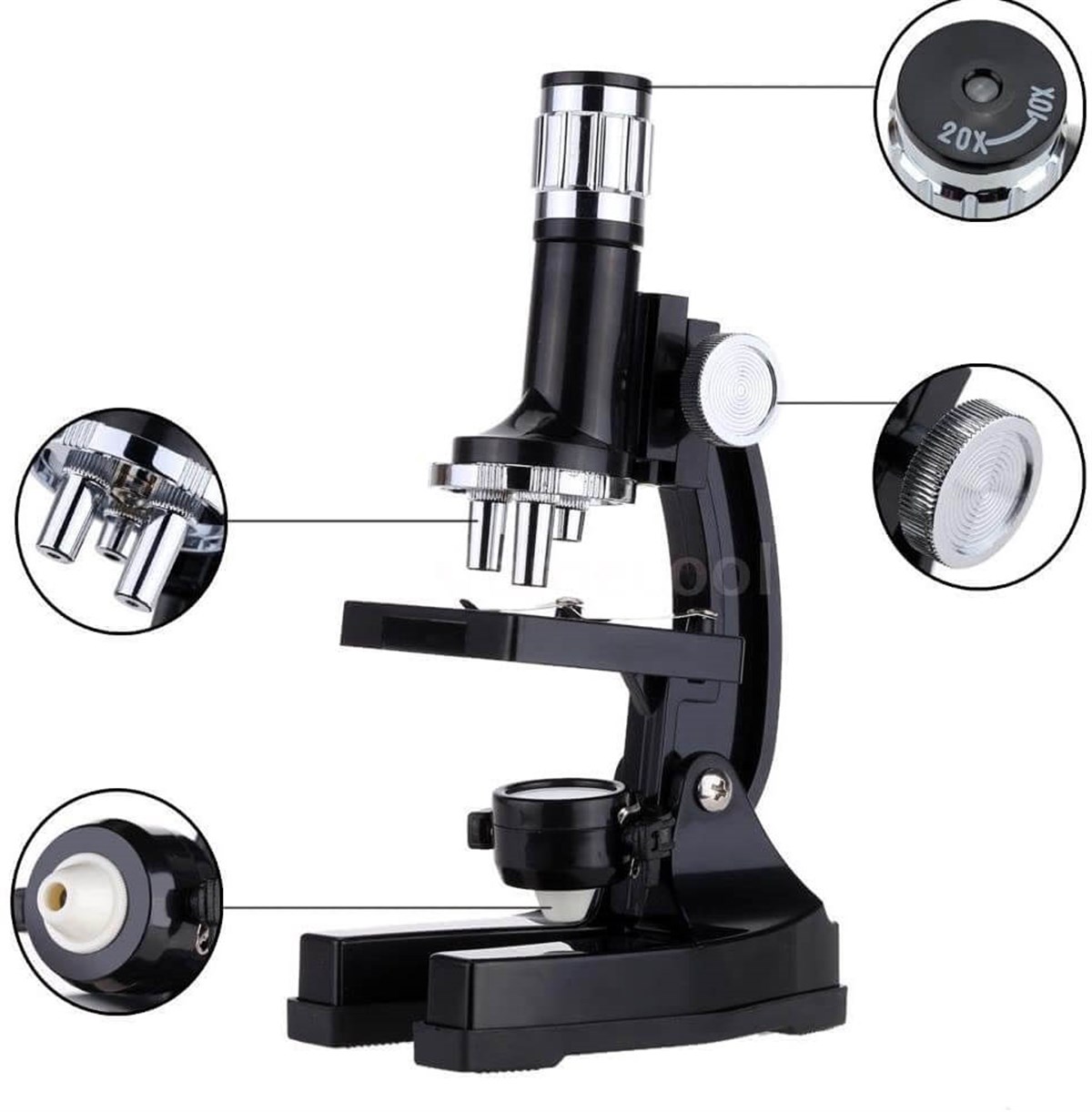 Öğrenci Mikroskop Seti Profesyonel Seri Ptl-1200ELEKTRONİKSense