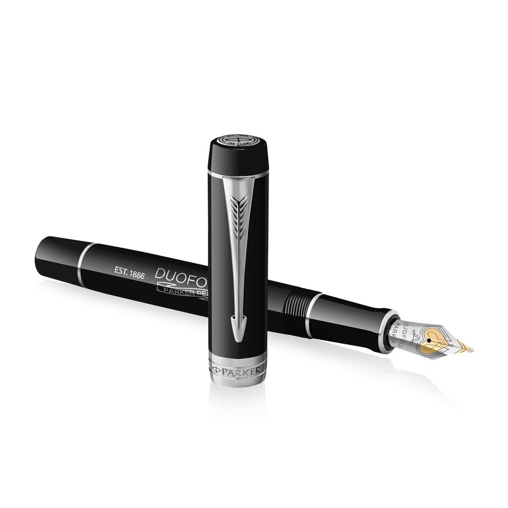 Parker Duofold 135th Anniversary Centennial Dolma Kalem F Uç Black GT 2193676Parker Duofold 135th Anniversary Centennial Dolma Kalem F Uç Black GT 2193676Limited EditionPARKER