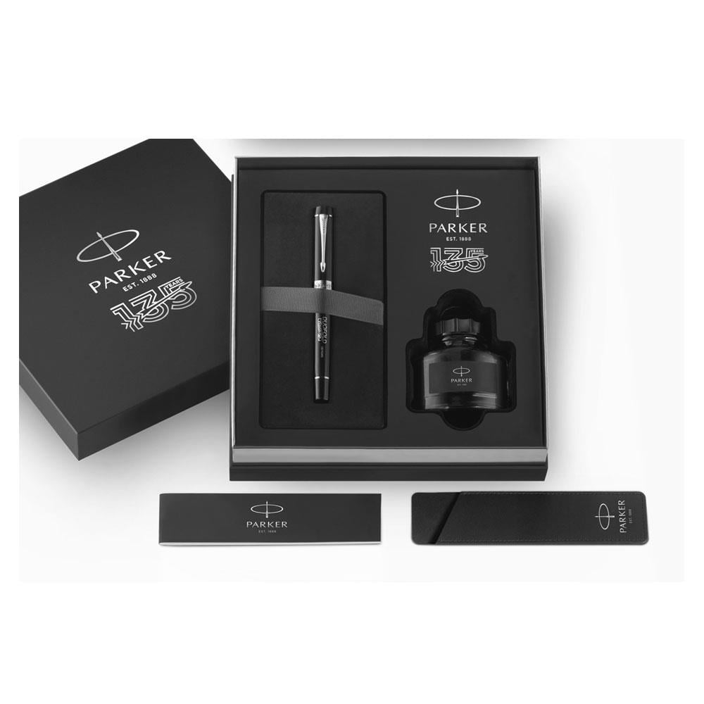Parker Duofold 135th Anniversary Centennial Dolma Kalem F Uç Black GT 2193676Parker Duofold 135th Anniversary Centennial Dolma Kalem F Uç Black GT 2193676Limited EditionPARKER