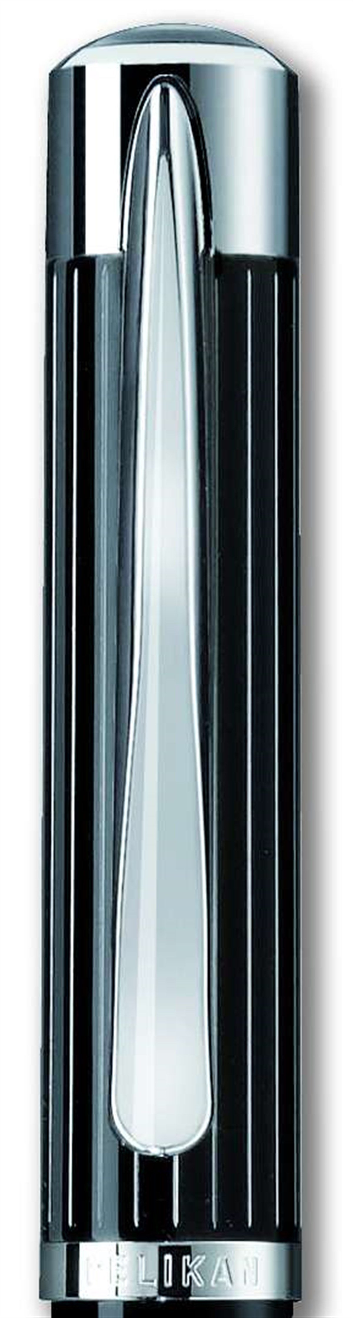 Pelikan Ductus K3100 Gümüş-Siyah Tükenmez Kalem