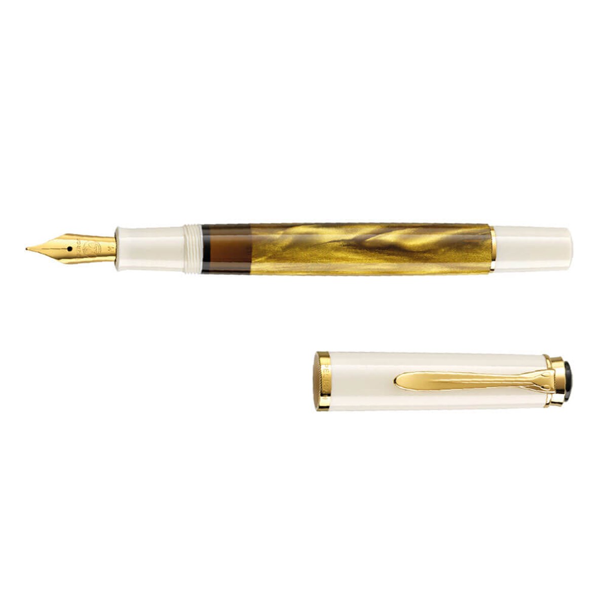 Pelikan M200 Dolma Kalem F Uç Gold Marbled 815154Pelikan M200 Dolma Kalem F Uç Gold Marbled 815154Dolma KalemPELİKAN