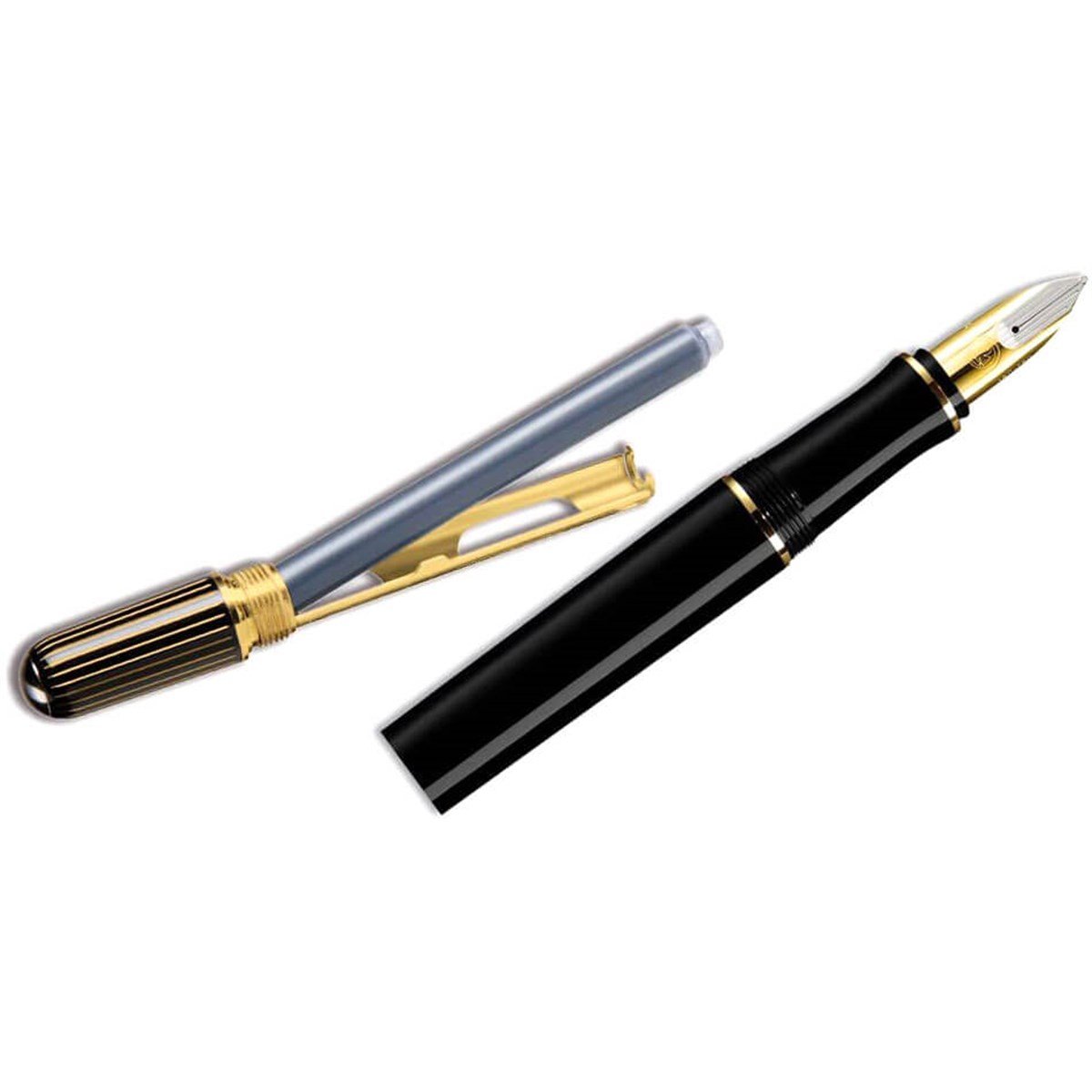 Pelikan P3110 Ductus Dolma Kalem Altın Kaplama Siyah Special EditionPelikan P3110 Ductus Dolma Kalem Altın Kaplama Siyah Special EditionDolma KalemPELİKAN