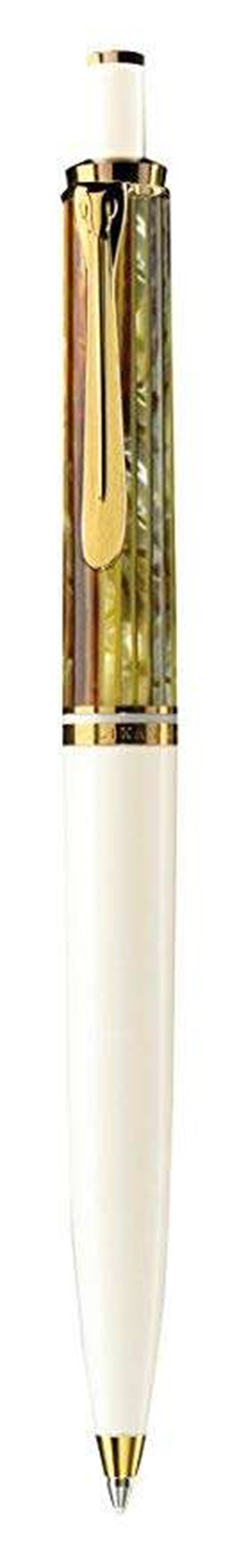 Pelikan Souveran K400 Tükenmez Kalem Beyaz