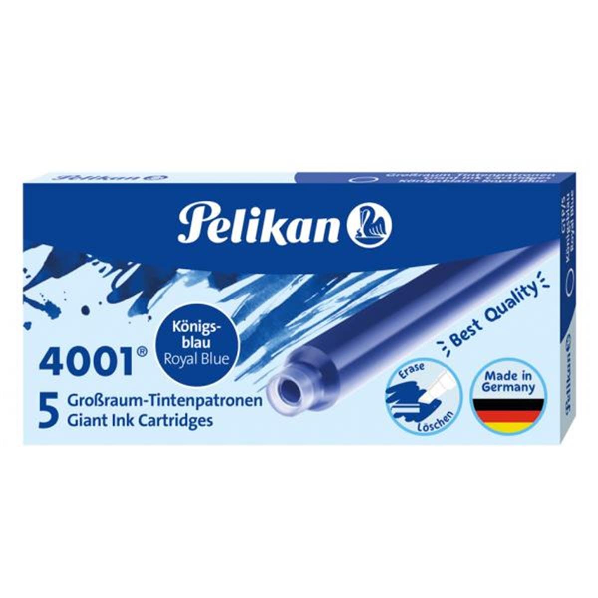 Pelikan Uzun Dolma Kalem Kartuşu Mavi 4001Pelikan Uzun Dolma Kalem Kartuşu Mavi 4001Mürekkepler ve KartuşlarPELİKAN